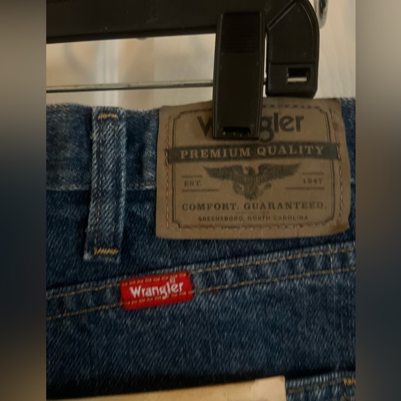 Wranglers Five Star Jeans Men's 38 x 30 Regular Fit Workwear Office Dad NWT - Picture 5 of 5